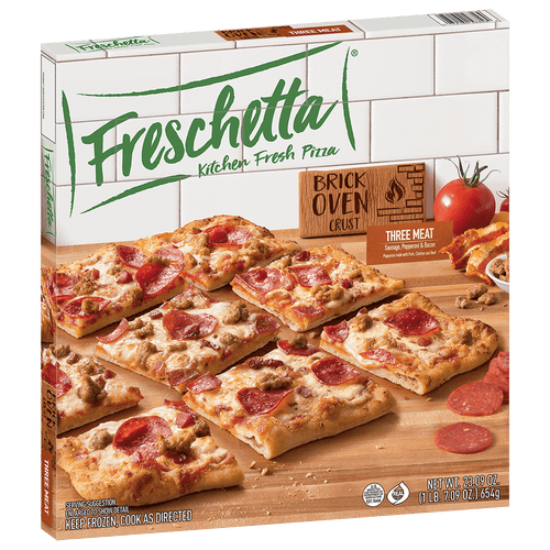 FRESCHETTA® Brick Oven Crust Three Meat Pizza